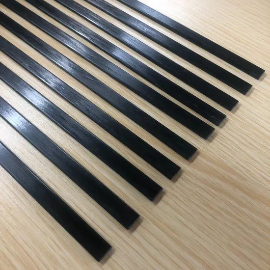 3K Plain Weave Glossy Finish Solid Carbon Fiber Rod