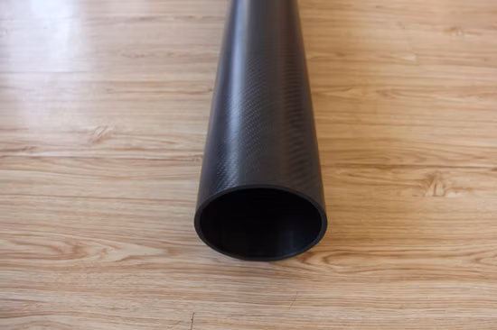 Free Samples 3K Plain/Twill Weave Matt/Glossy Finish Carbon Fiber Pipe From China Factory