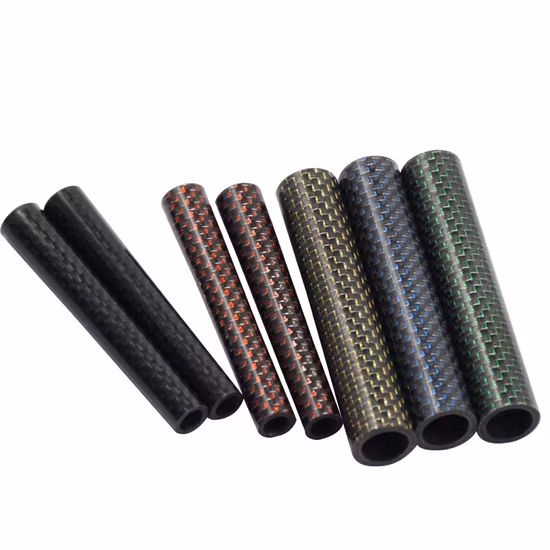 Sw Custom High Level Colored Pattern 16mm 18mm 20mm 3K Carbon Fiber Tube